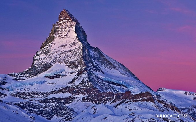 Núi Matterhorn, đỉnh núi cao nhất Thụy Sĩ